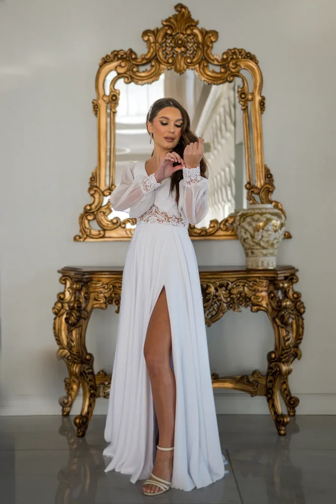 Svadobné šaty Afrodyta 3 Joanna Nowy Targ