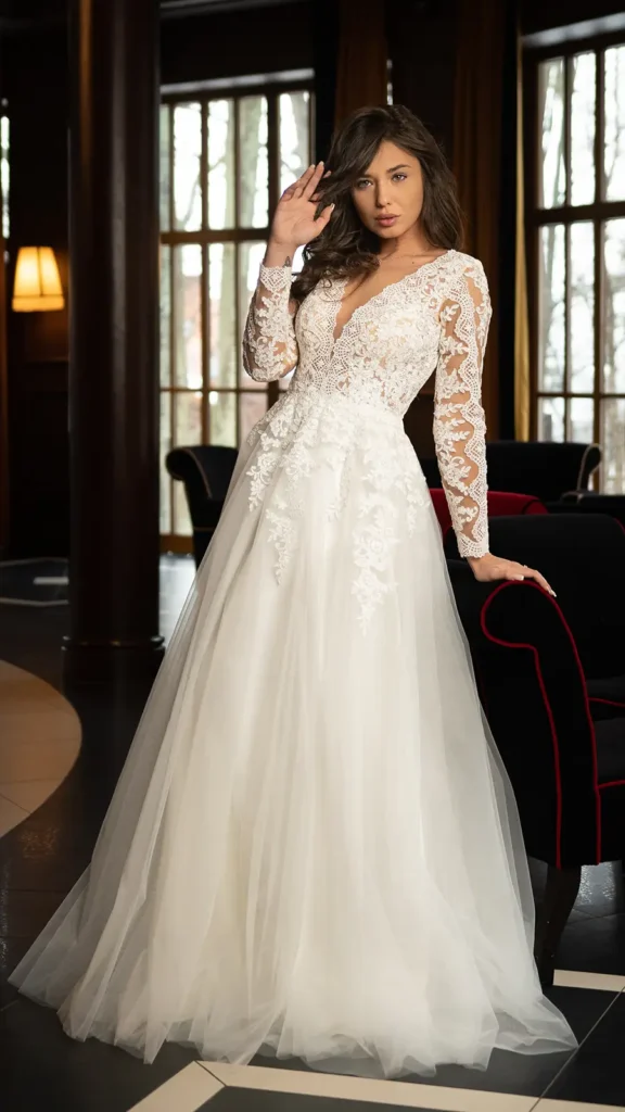 Svadobné šaty Agatha 1 Joanna Nowy Targ