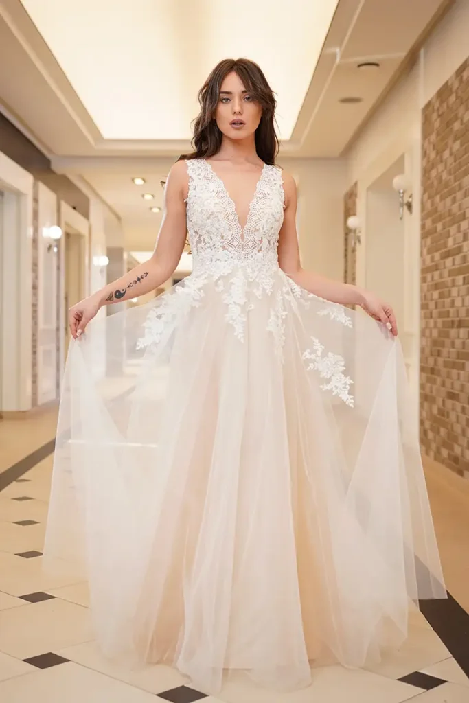 Svadobné šaty Agatha 11 Salón svadobných šiat Joanna Nowy Targ