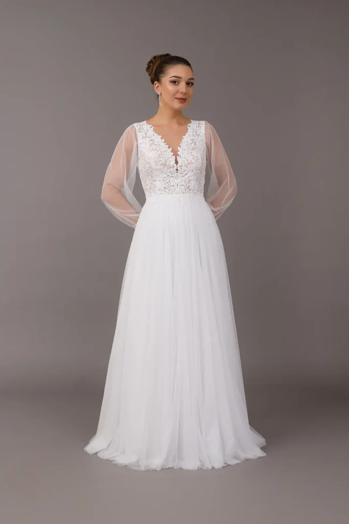 Svadobné šaty Aisha 1 Joanna Nowy Targ