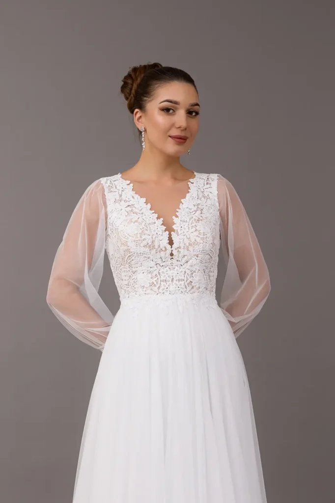 Svadobné šaty Aisha 2 Joanna Nowy Targ