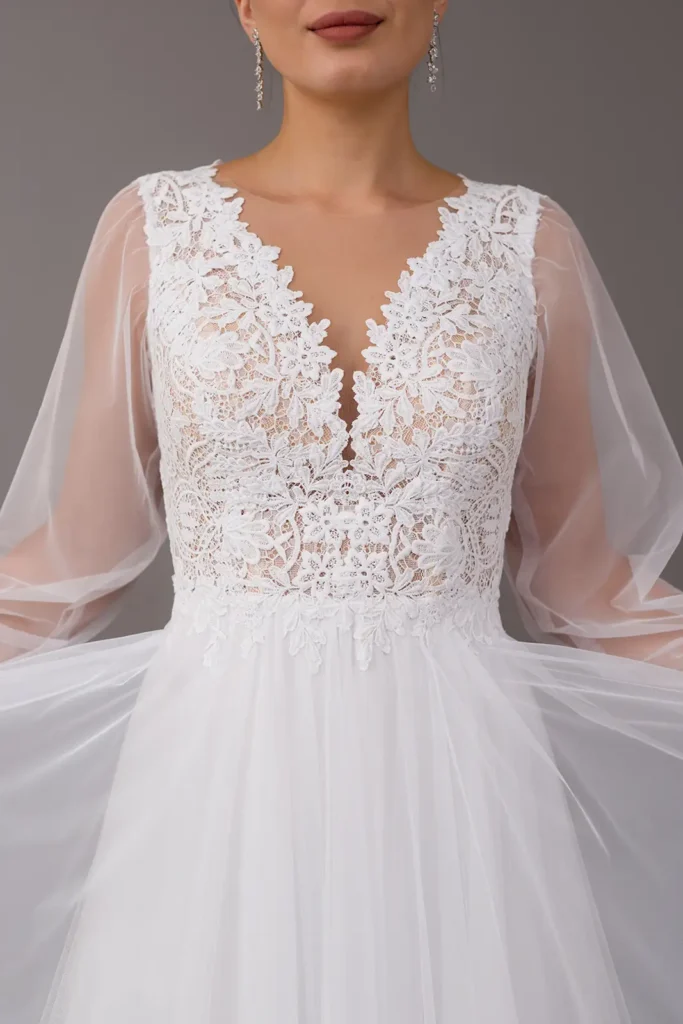 Svadobné šaty Aisha 3 Joanna Nowy Targ