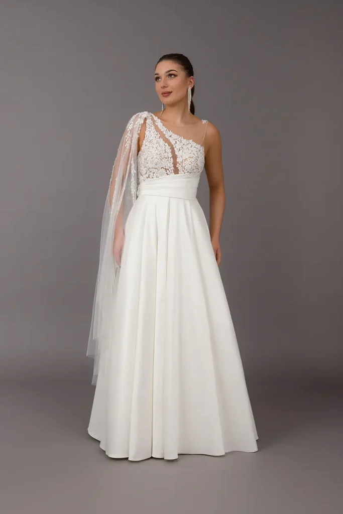 Svadobné šaty Allison 1 Joanna Nowy-Targ