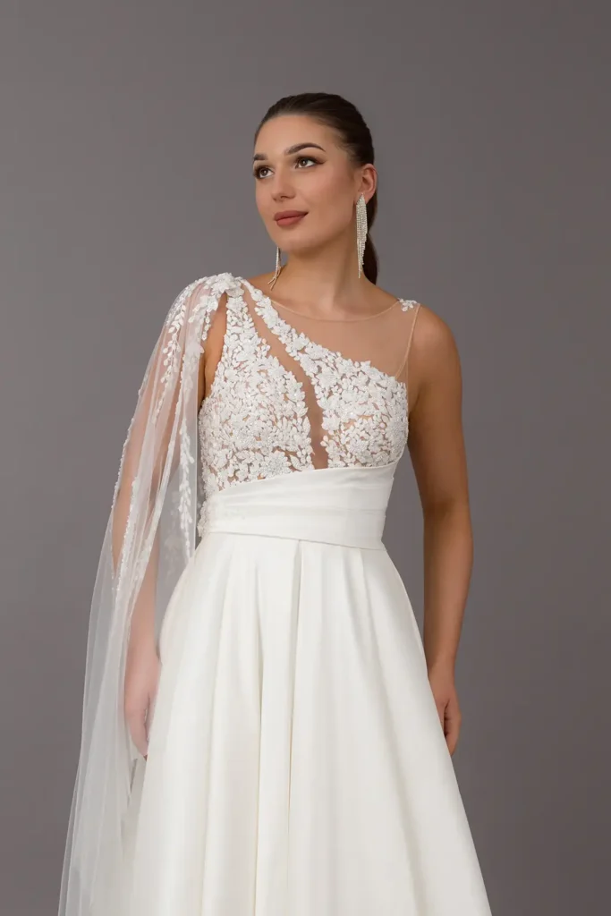 Svadobné šaty Allison 2 Joanna Nowy-Targ