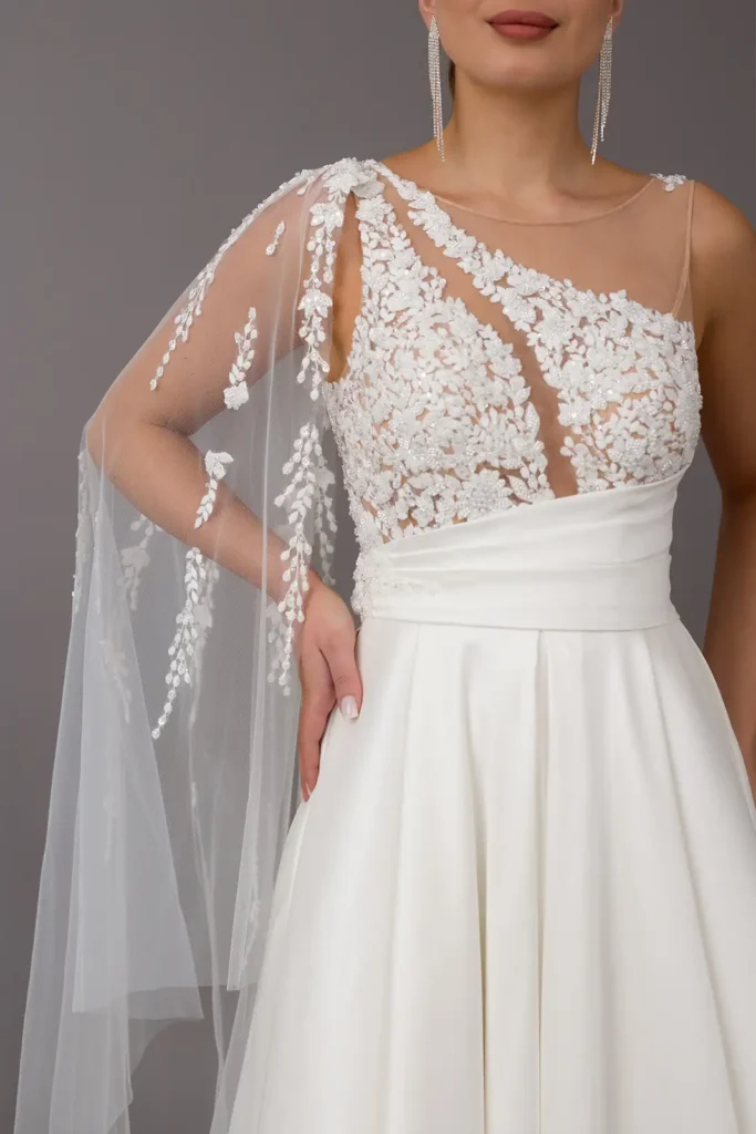 Svadobné šaty Allison 4 Joanna Nowy-Targ