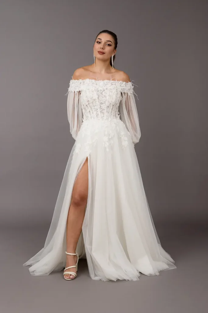 Svadobné šaty Amaris 1 Joanna Nowy Targ