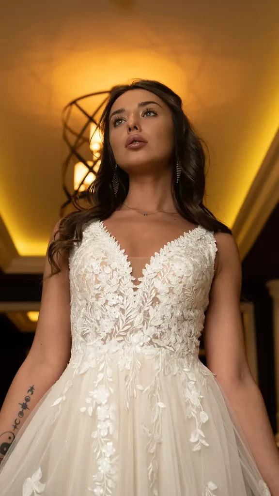 Svadobné šaty Amber 4 Joanna Nowy Targ