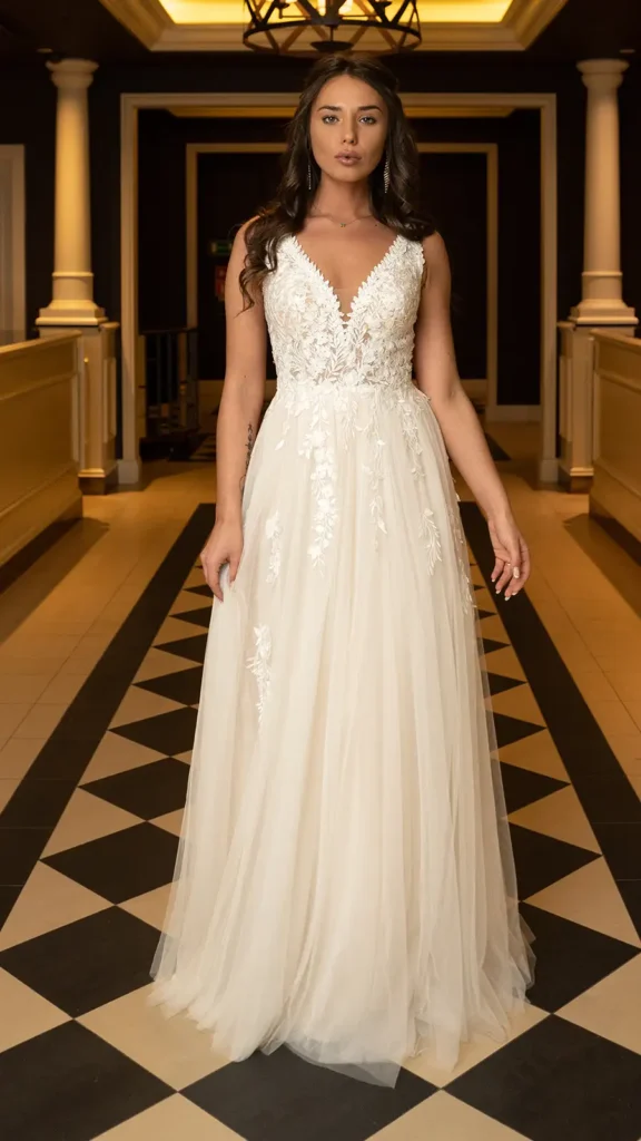 Svadobné šaty Amber 5 Joanna Nowy Targ