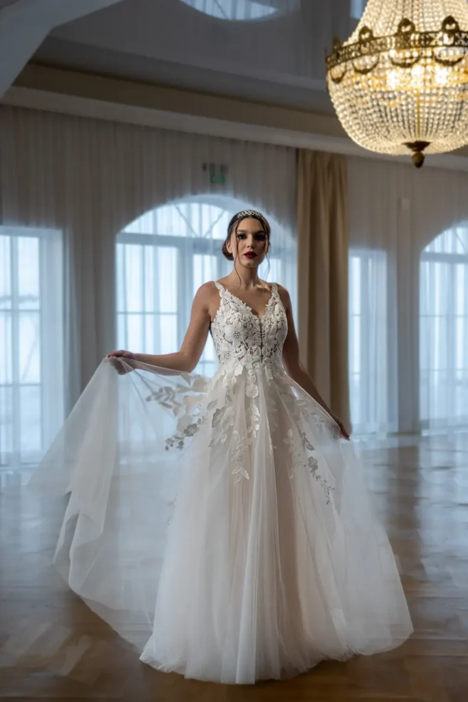 Svadobné šaty Amelia 3 Joanna Nowy Targ