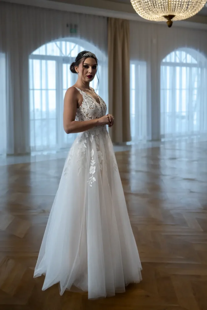 Svadobné šaty Amelia 4 Joanna Nowy Targ