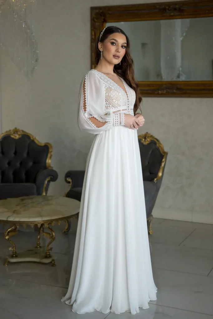 Svadobné šaty Anaish 1 Joanna Nowy Targ