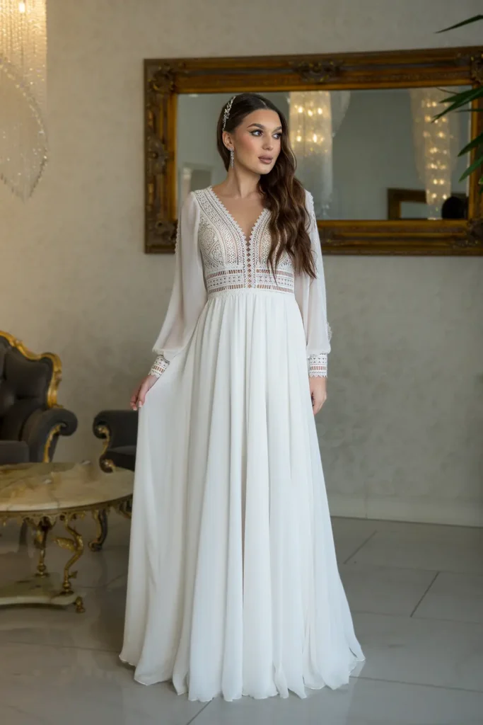 Svadobné šaty Anaish 2 Joanna Nowy Targ