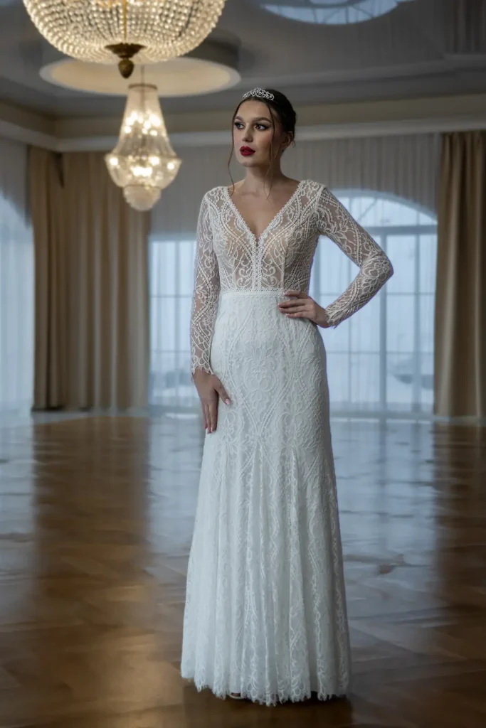 Svadobné šaty Andrea 1 Joanna Nowy Targ