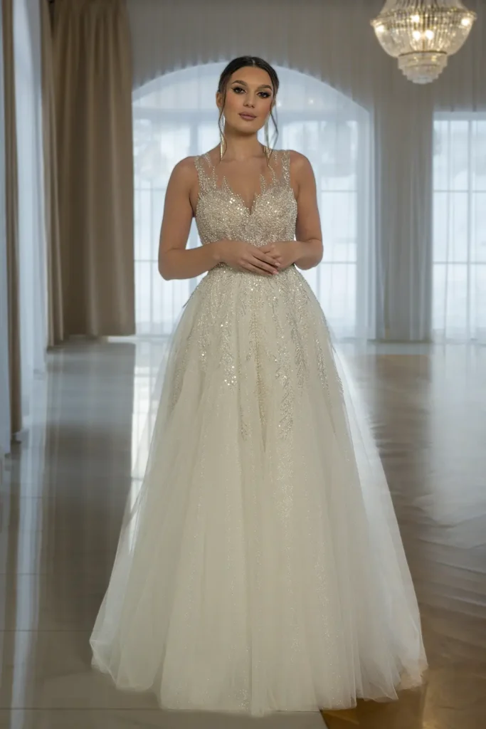 Svadobné šaty Ava 1 Joanna Nowy Targ