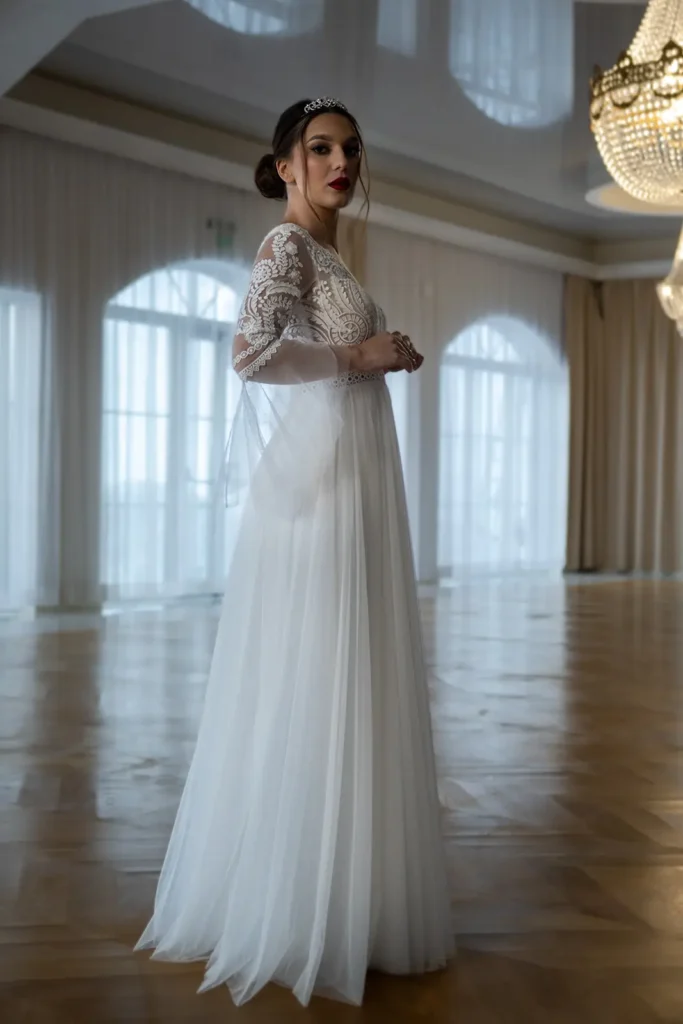 Svadobné šaty Celestia 4 Joanna Nowy Targ