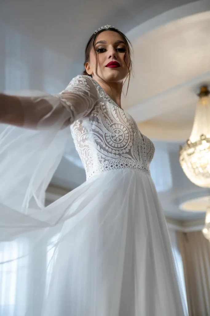 Svadobné šaty Celestia 7 Joanna Nowy Targ