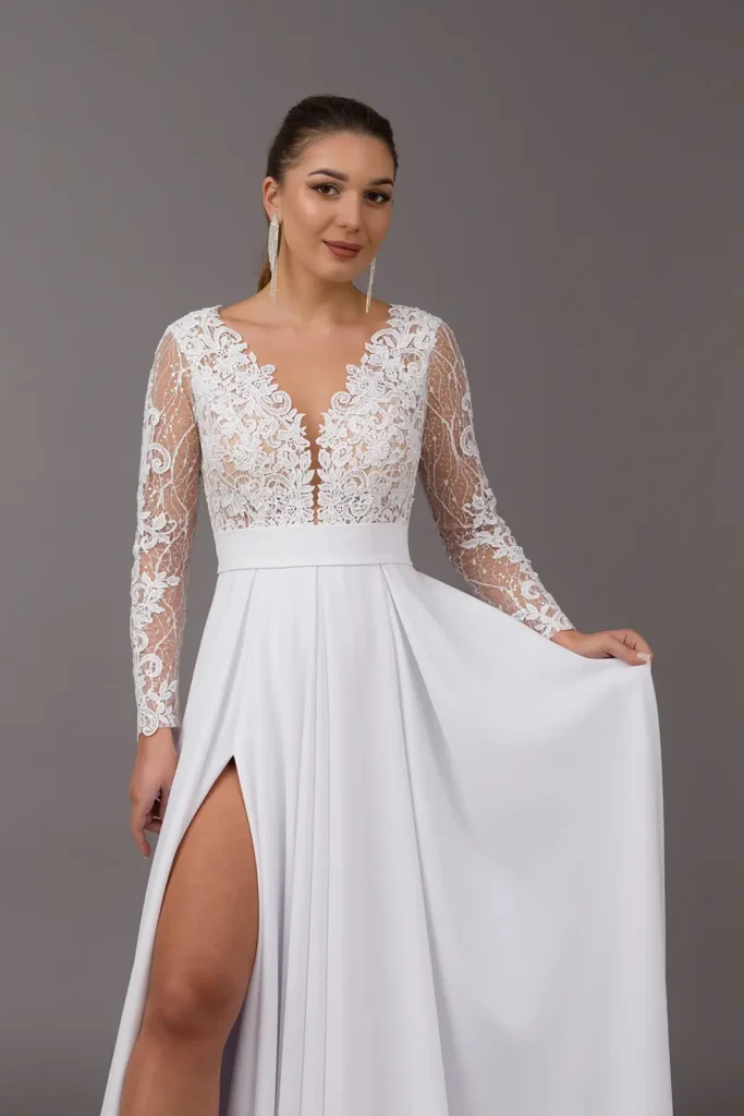 Svadobné šaty Colette 2 Joanna Nowy Targ