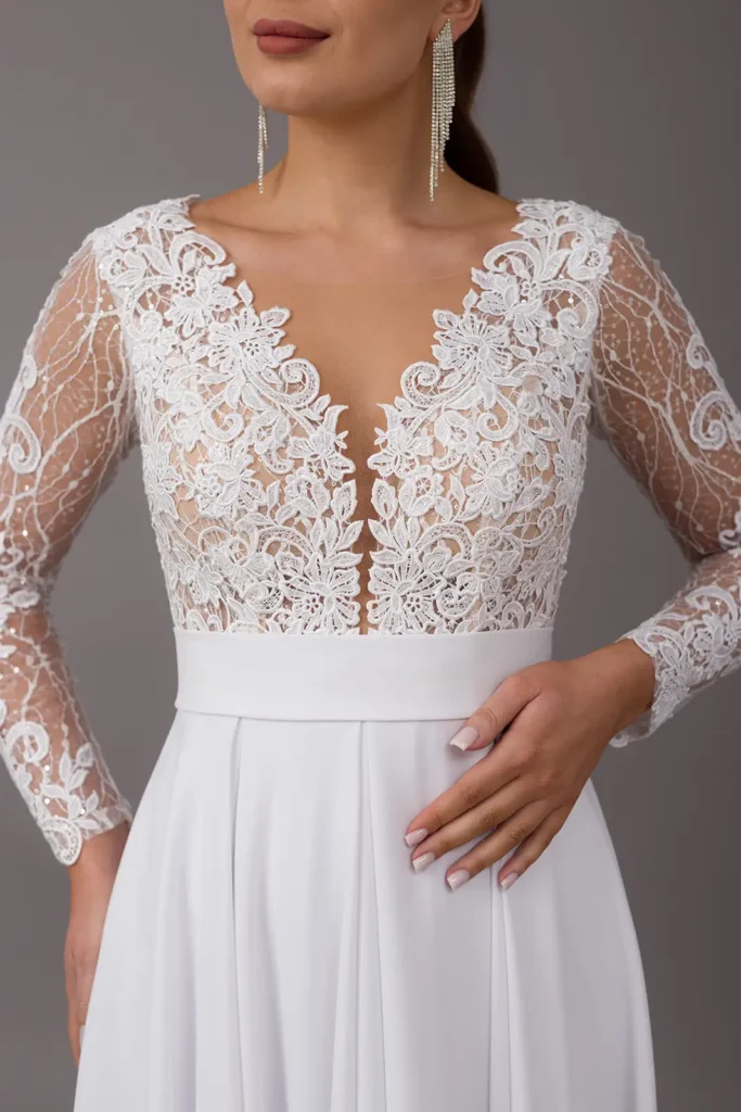 Svadobné šaty Colette 3 Joanna Nowy Targ