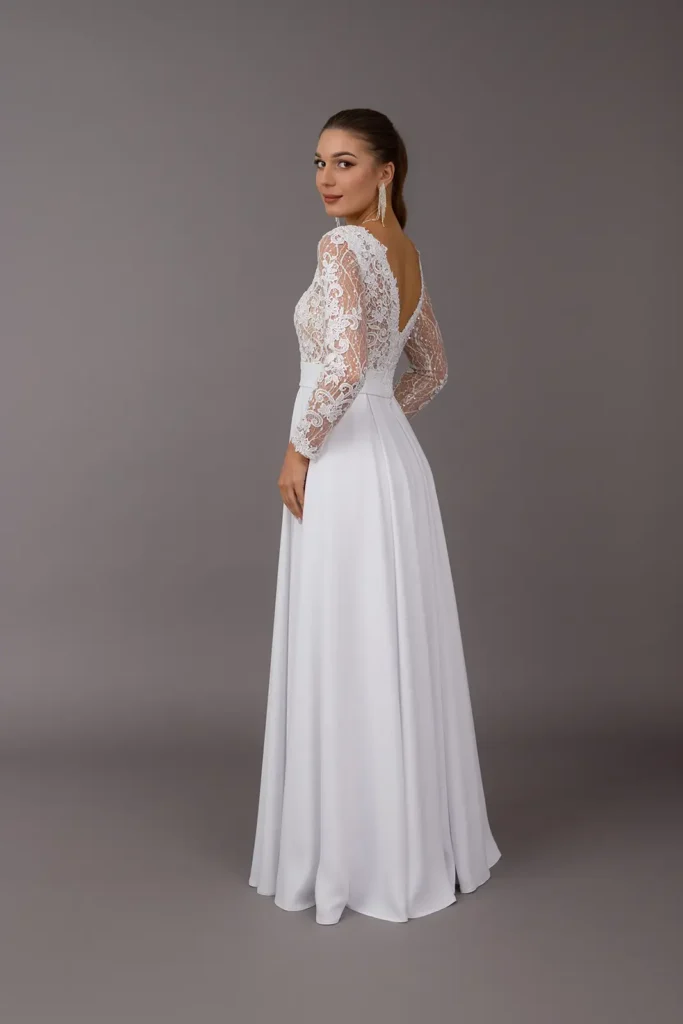 Svadobné šaty Colette 4 Joanna Nowy Targ