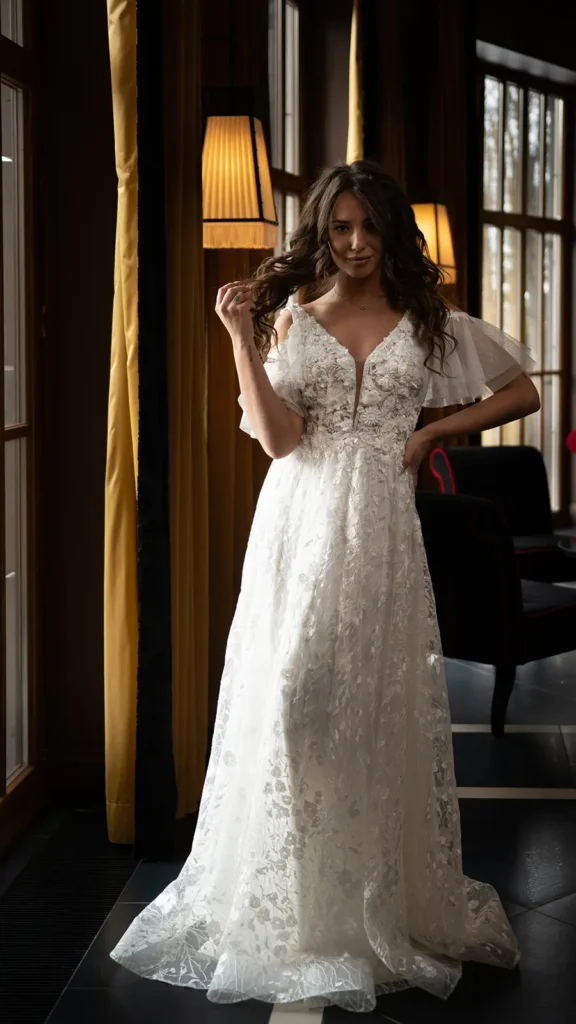 Svadobné šaty Dalia 1 Joanna Nowy Targ