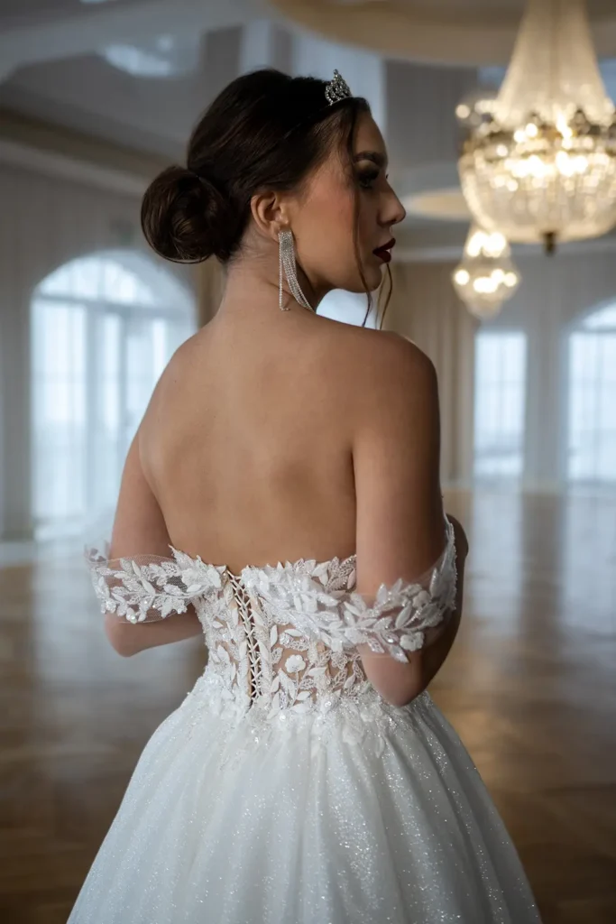 Svadobné šaty Diana 7 Joanna Nowy Targ