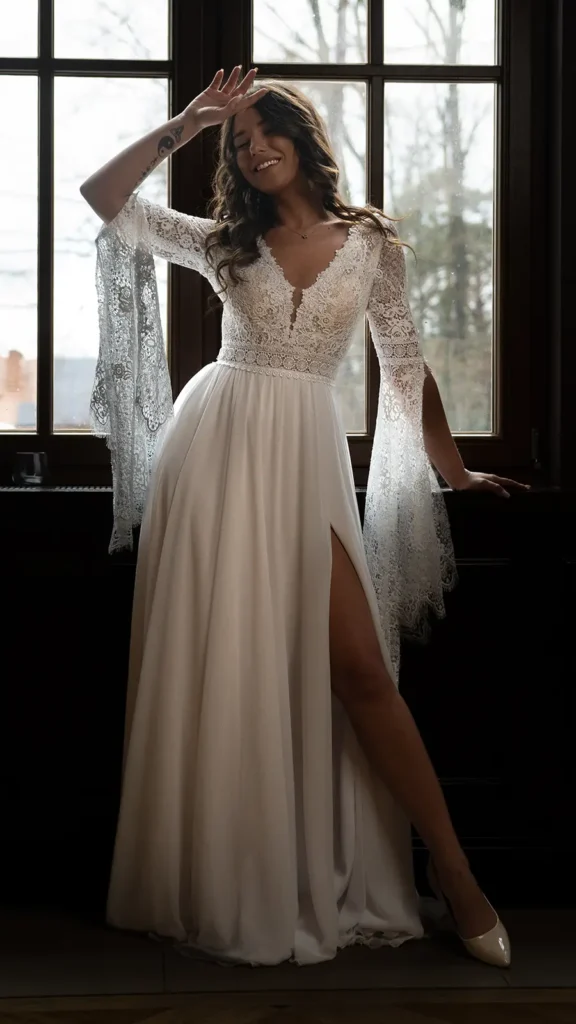 Svadobné šaty Estera 4 Joanna Nowy Targ