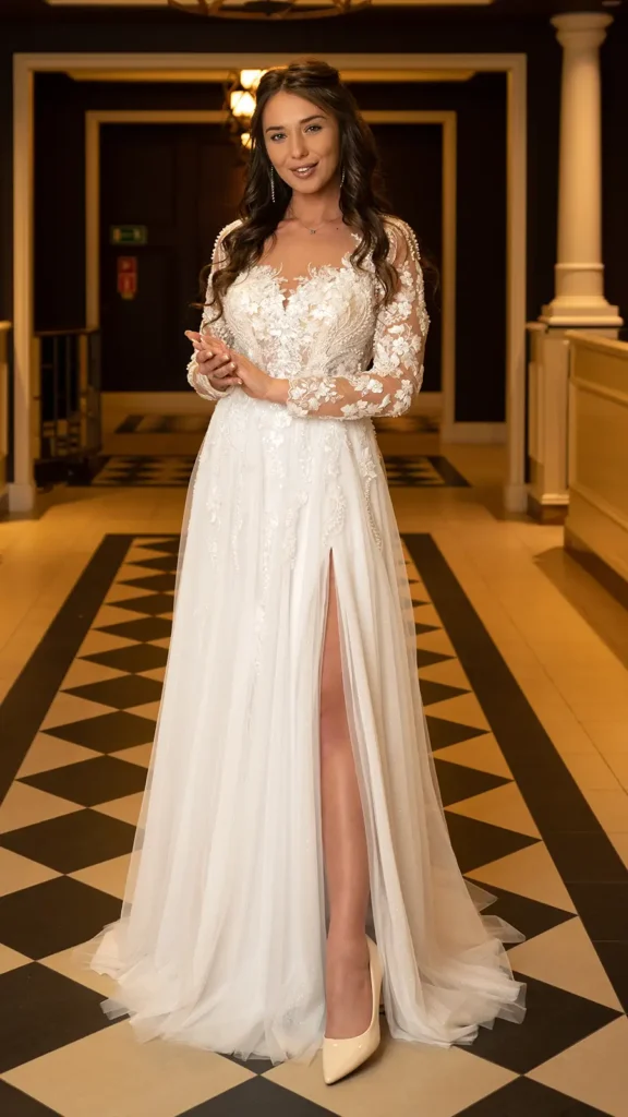 Svadobné šaty Evita 2 Joanna Nowy Targ