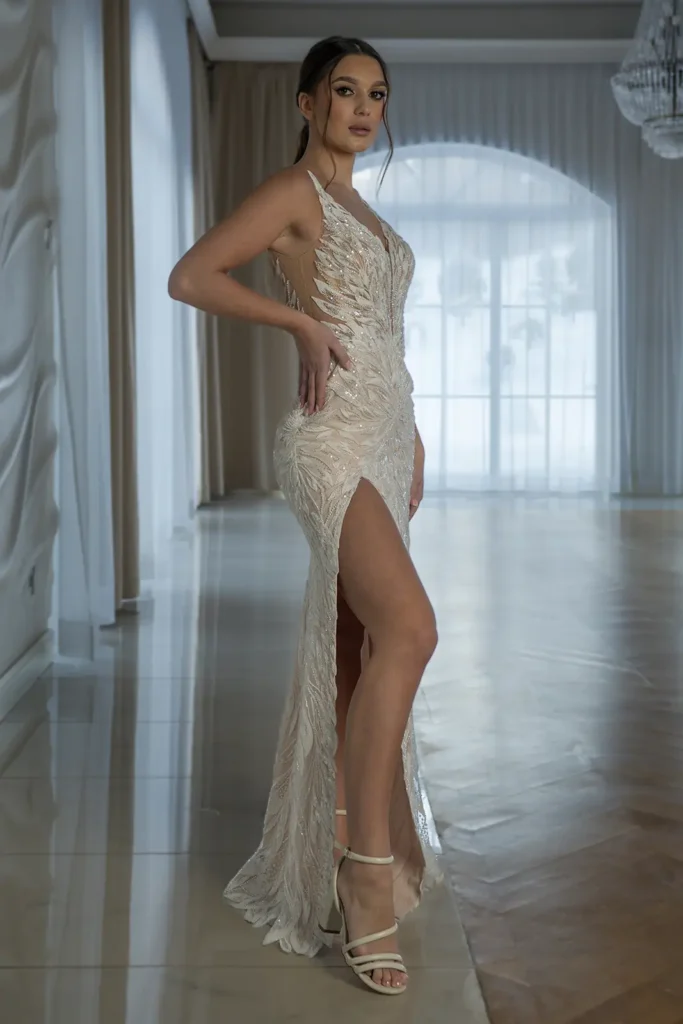 Svadobné šaty Inez 1 Joanna Nowy Targ