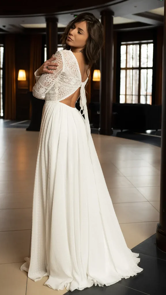 Svadobné šaty Lea 3 Joanna Nowy Targ