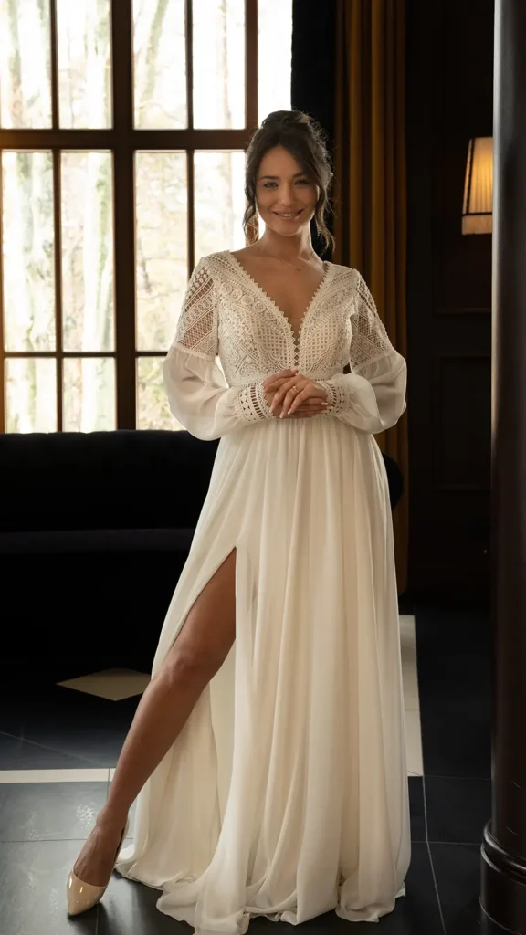 Svadobné šaty Luna 1 Joanna Nowy Targ