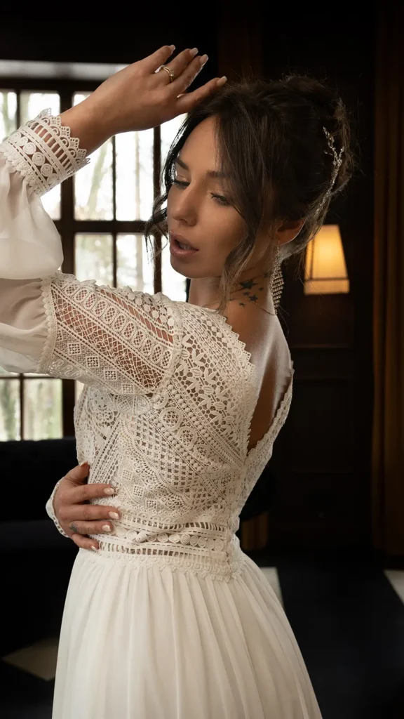 Svadobné šaty Luna 6 Joanna Nowy Targ