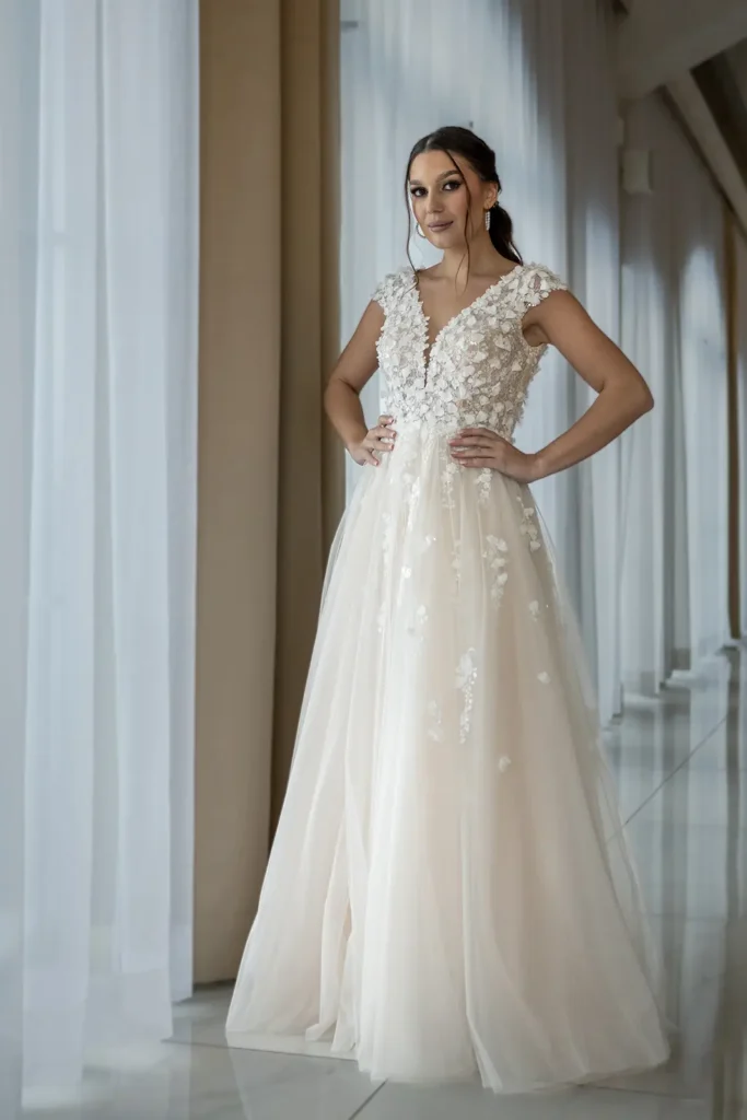 Svadobné šaty Magnolia 1 Joanna Nowy Targ