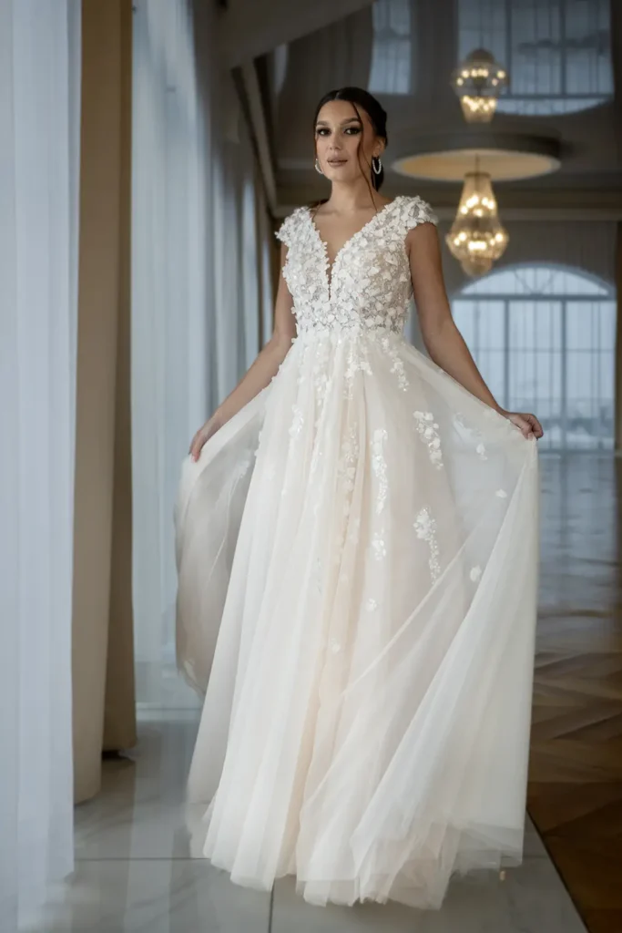 Svadobné šaty Magnolia 4 Joanna Nowy Targ