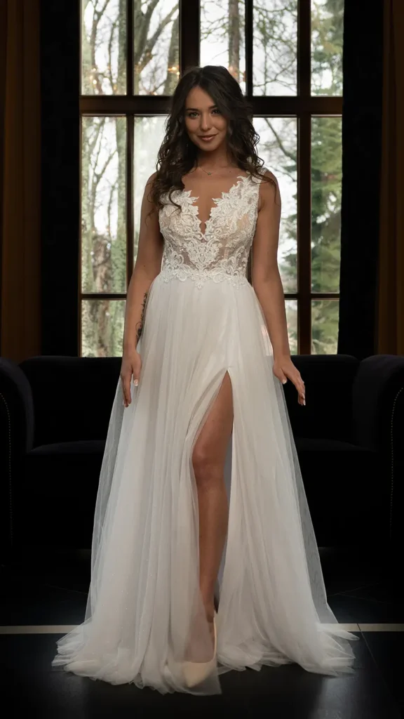 Svadobné šaty Maya 1 Joanna Nowy Targ