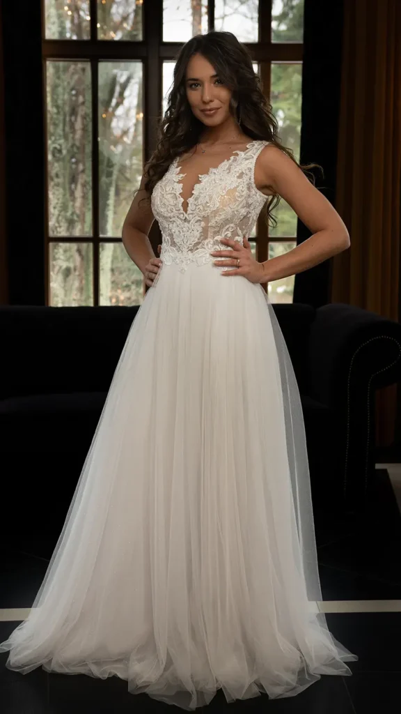 Svadobné šaty Maya 2 Joanna Nowy Targ