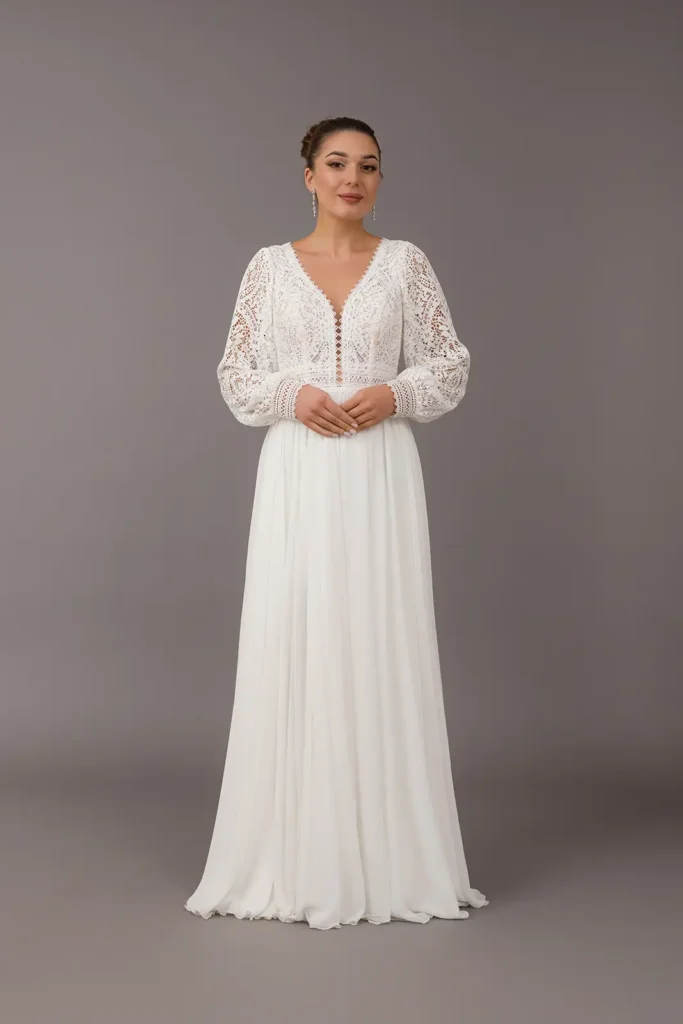 Svadobné šaty Nina 1 Joanna Nowy Targ