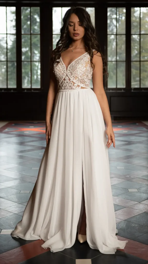 Svadobné šaty Oksana 2 Joanna Nowy Targ