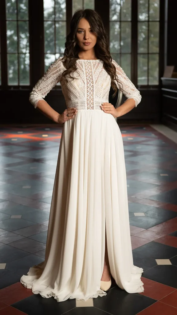 Svadobné šaty Olympia 1 Joanna Nowy Targ