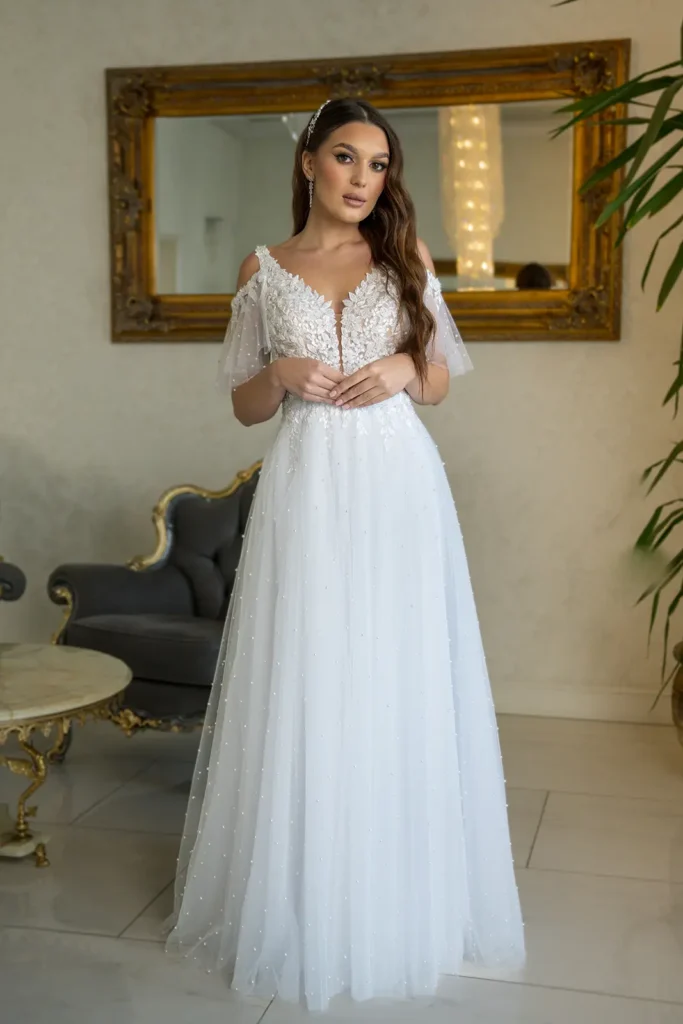 Svadobné šaty Paris 1 Joanna Nowy Targ