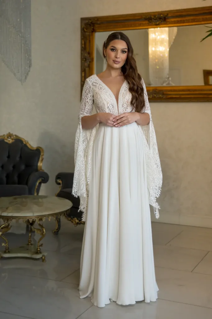 Svadobné šaty Paula 1 Joanna Nowy Targ