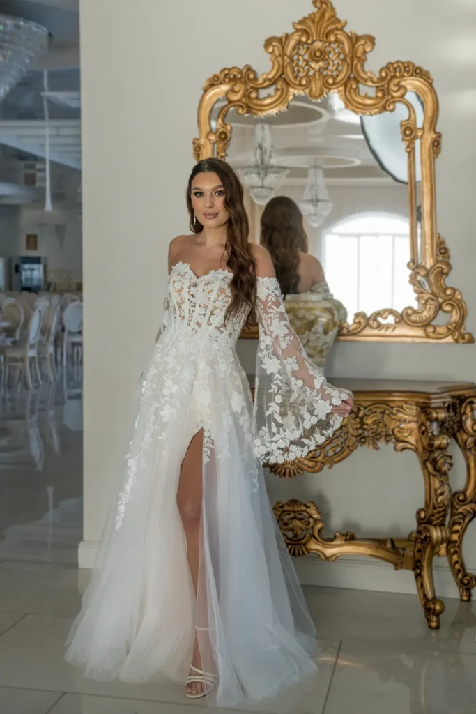 Svadobné šaty Sanah 3 Joanna Nowy Targ