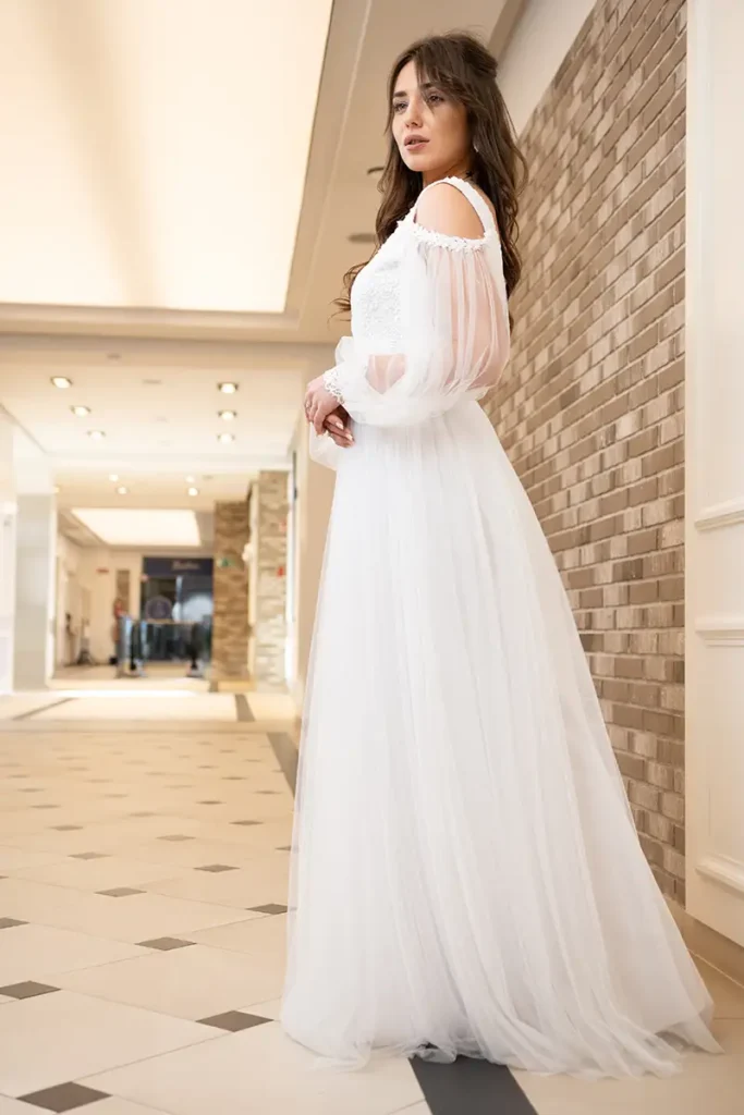 Svadobné šaty Sarah 1 Salón svadobných šiat Joanna Nowy Targ