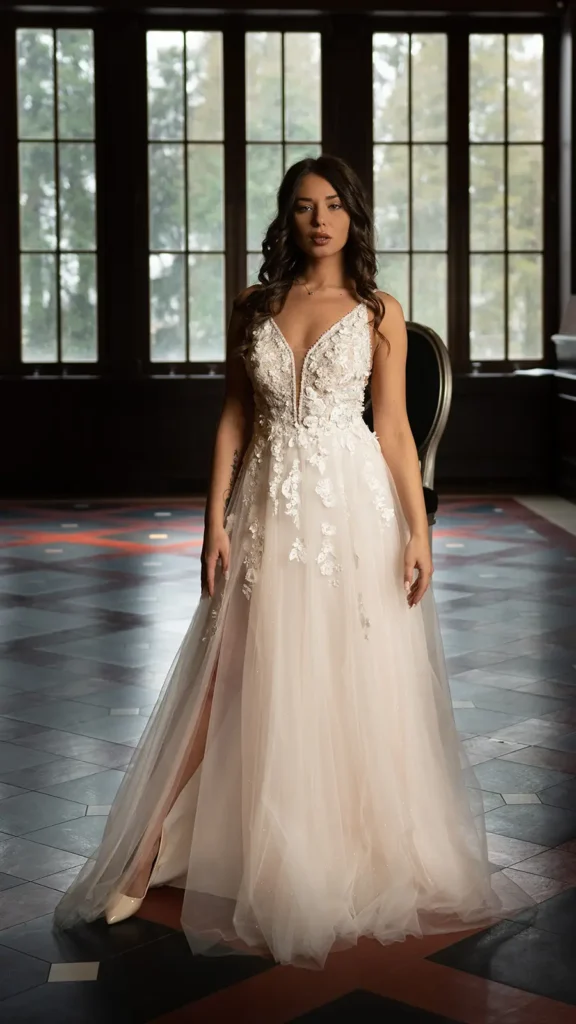 Svadobné šaty Shanel 2 Joanna Nowy Targ