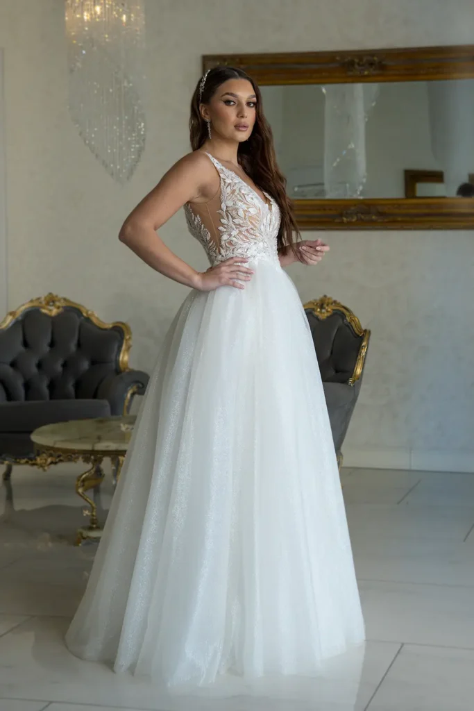 Svadobné šaty Sophia 2 Joanna Nowy Targ