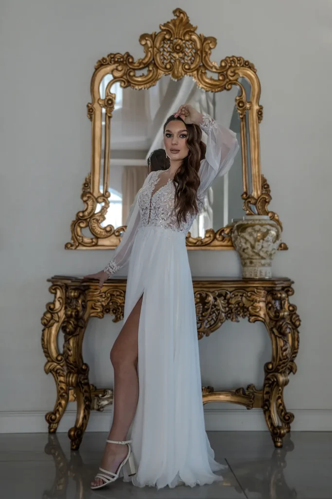 Svadobné šaty Vanessa 2 Joanna Nowy Targ