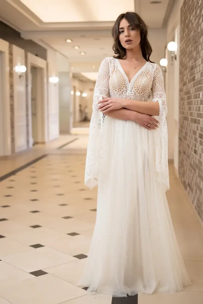 Svadobné šaty Vivien 2 Salón svadobných šiat Joanna Nowy Targ