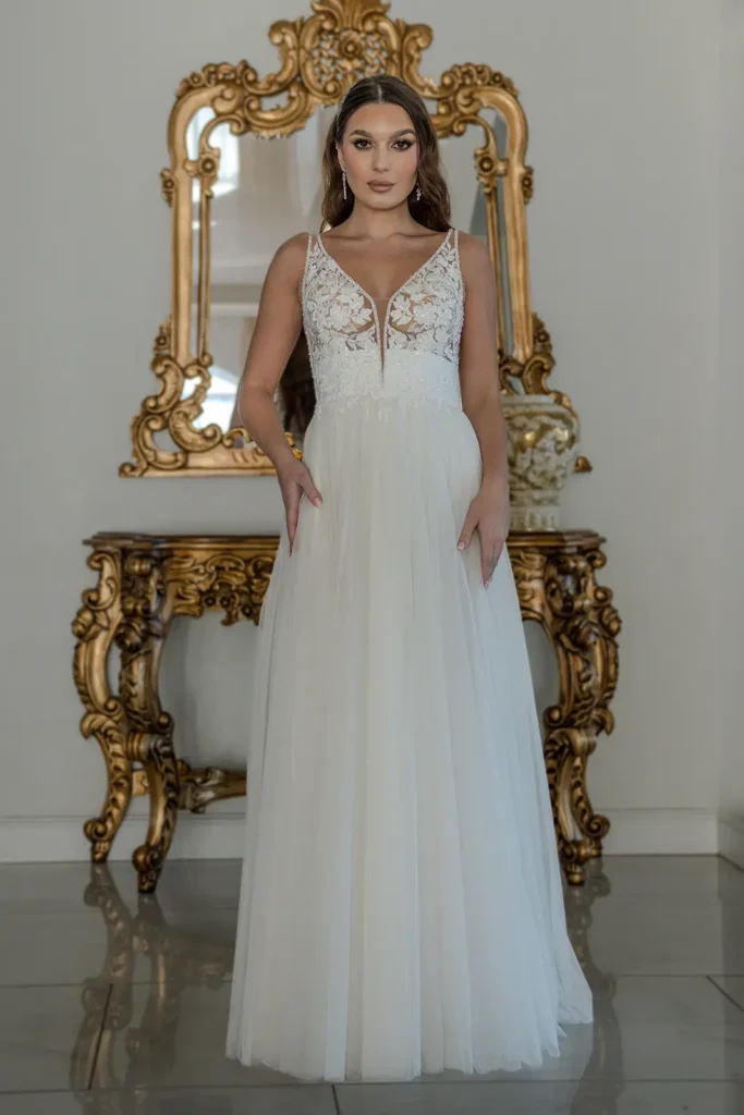 Svadobné šaty Wilma 1 Joanna Nowy Targ