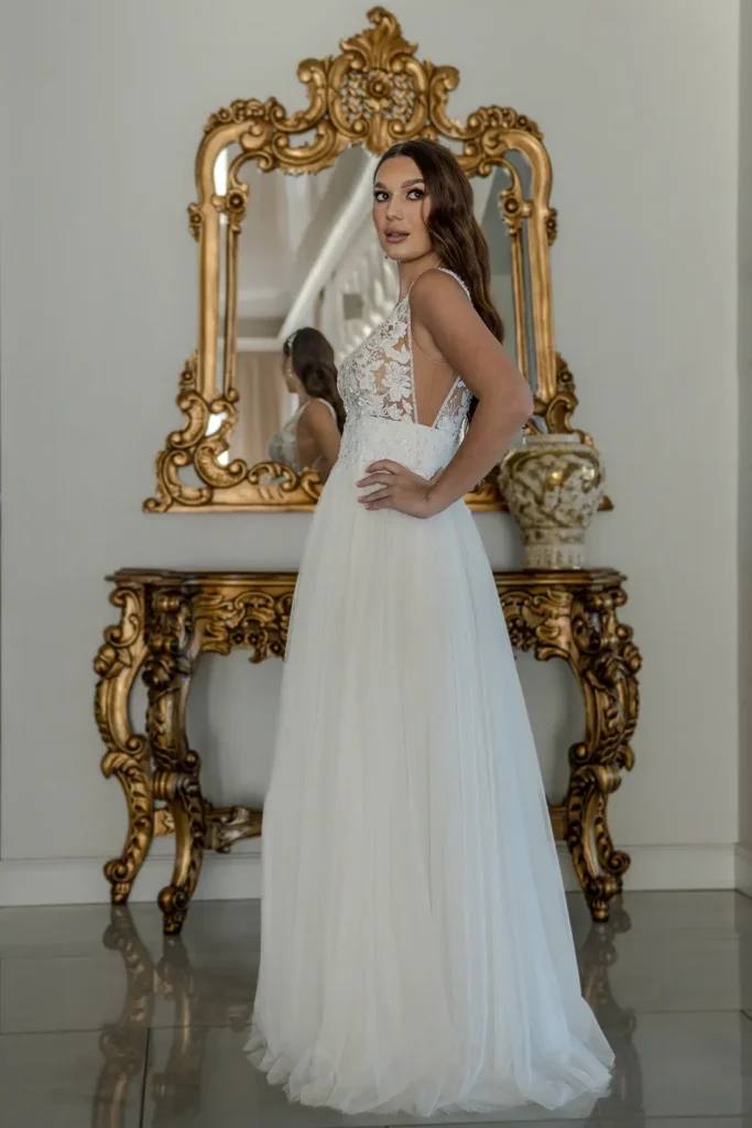 Svadobné šaty Wilma 4 Joanna Nowy Targ