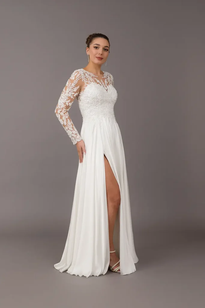 Svadobné šaty evita 1 Joanna Nowy Targ