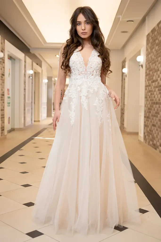 Svadobné šaty Agatha 12 Salón svadobných šiat Joanna Nowy Targ